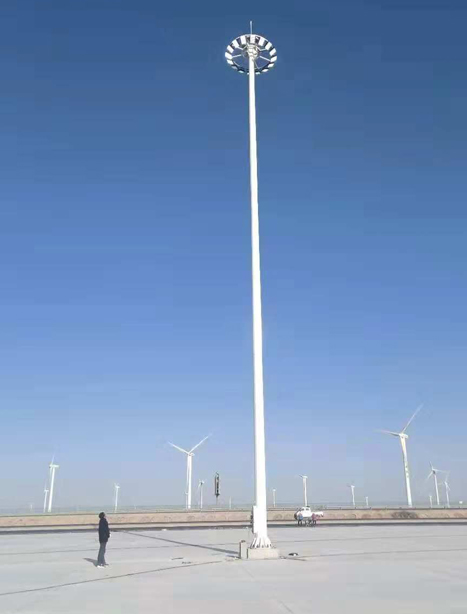 瓜州高速路服务区达孜高杆灯项目