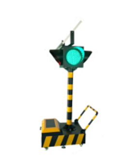 达孜太阳能移动信号灯