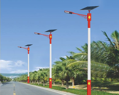 达孜民族特色路灯