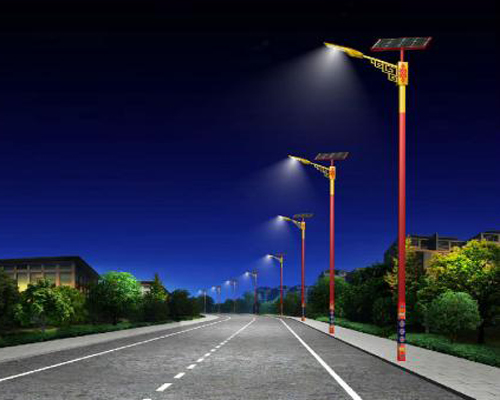 达孜民族特色路灯