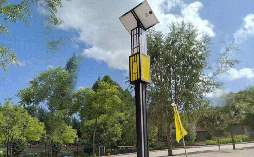 达孜智慧路灯安装